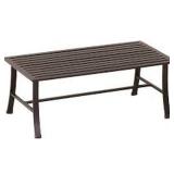 ALUMINUM PATIO COFFEE TABLE(NOT ASSEMBLED) ALUMINUM PATIO COFFEE TABLE(NOT ASSEMBLED)