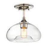 1 LIGHT SEMI FLUSH(NOT ASSEMBLED) 1 LIGHT SEMI FLUSH(NOT ASSEMBLED)