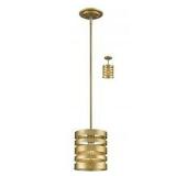 1 LIGHT MINI PENDANT SATIN GOLD(NOT ASSEMBLED) 1 LIGHT MINI PENDANT SATIN GOLD(NOT ASSEMBLED)