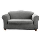 STRETCH MADISON BOX CUSHION SOFA/LOVESEAT STRETCH MADISON BOX CUSHION SOFA/LOVESEAT