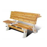 OUTDOOR FURNITURE FLIP TOP BENCH TABLE 2X4 BASICS OUTDOOR FURNITURE FLIP TOP BENCH TABLE 2X4 BASICS