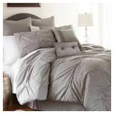 AMRAPUR OVERSEAS 8 PIECE COMFORTER SET AMRAPUR OVERSEAS 8 PIECE COMFORTER SET