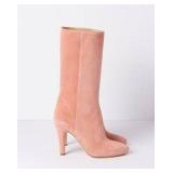 PALM BOOT IN DUSTY ROSE SUEDE SZ 8 PALM BOOT IN DUSTY ROSE SUEDE SZ 8