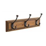 AMEROCK 3-HOOK COAT & HAT RACK AMEROCK 3-HOOK COAT & HAT RACK