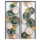 BLOMSBURY 2-PIECE WALL DECOR SET BLOMSBURY 2-PIECE WALL DECOR SET