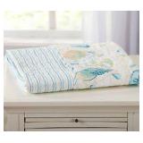 JULIANA PRINTED QUILTED THROW BLANKET JULIANA PRINTED QUILTED THROW BLANKET