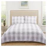 TRULY SOFT VERYDAY BUFFALO PLAID PRINTED QUILT TRULY SOFT VERYDAY BUFFALO PLAID PRINTED QUILT