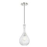 AUSTIN & ALLEN URBAN 1-LIGHT POLISHED NICKEL AUSTIN & ALLEN URBAN 1-LIGHT POLISHED NICKEL
