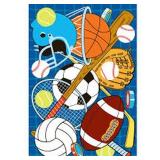 LA RUG FUN TIME LETS PLAY 19' X 29' LA RUG FUN TIME LETS PLAY 19' X 29'