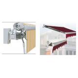 ALEKO RETRACTABLE AWNING FRAMES 2 PIECE ALEKO RETRACTABLE AWNING FRAMES 2 PIECE