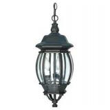 NUVO CENTRAL PARK 3 LIGHT 7 INCH TEXTURED BLACK NUVO CENTRAL PARK 3 LIGHT 7 INCH TEXTURED BLACK