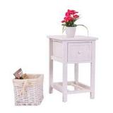 COSTWAY NIGHT STAND 2 LAYER 1 DRAWER BEDSIDE COSTWAY NIGHT STAND 2 LAYER 1 DRAWER BEDSIDE