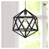 BLACK METAL CAGE PENDANT BLACK METAL CAGE PENDANT