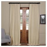 EXCLUSIVE FABRICS TEXTURED BLACKOUT CURTAIN EXCLUSIVE FABRICS TEXTURED BLACKOUT CURTAIN