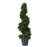 NEARLY NATURAL 2' CEDAR SPIRAL ARTIFICIAL TREE NEARLY NATURAL 2' CEDAR SPIRAL ARTIFICIAL TREE