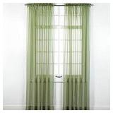 ELEGANCE SHEER ROD POCKET WINDOW CURTAIN ELEGANCE SHEER ROD POCKET WINDOW CURTAIN