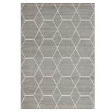 TRELLIS FRIEZE RUG 8' X 10'(RUG ACTUAL COLOR:IVORY TRELLIS FRIEZE RUG 8' X 10'(RUG ACTUAL COLOR:IVORY