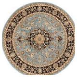 BARCLAY MEDALLION KASHAN RUG 5'3' ROUND BARCLAY MEDALLION KASHAN RUG 5'3' ROUND