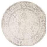 SAFAVIEH ADIRONDACK IVORY SILVER 8' X 8' RD SAFAVIEH ADIRONDACK IVORY SILVER 8' X 8' RD