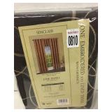EMBROIDED & LINED PANEL 84' EMBROIDED & LINED PANEL 84'