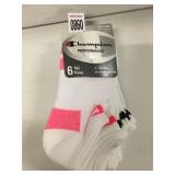 CHAMPION WMNS 6 PAIRS SOCKS CHAMPION WMNS 6 PAIRS SOCKS