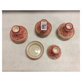 HAND OAUBTED STONEWARE HAND OAUBTED STONEWARE