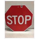 STOP SIGN 18 X 18 STOP SIGN 18 X 18