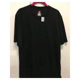HANES COOL DRY MEDIUM BLACK TEE HANES COOL DRY MEDIUM BLACK TEE