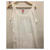 HANES WHITE LARGE TANK TOP HANES WHITE LARGE TANK TOP
