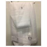 WHITE WINDOW FABRIC PANEL WHITE WINDOW FABRIC PANEL