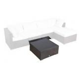 RATTAN PATIO TABLE (NOT ASSEMBLED) RATTAN PATIO TABLE (NOT ASSEMBLED)