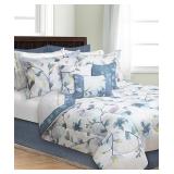 WARDA 7 PIECE EMBROIDERED COMFORTER SET QUEEN SIZE WARDA 7 PIECE EMBROIDERED COMFORTER SET QUEEN SIZE