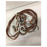 OPEN REIN GERMAN MARTINGALE RUSSET