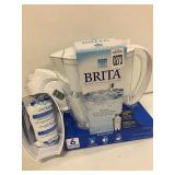 BRITA PITCHER WITHE XTRA ACCESSORIES