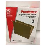 PENDAFLEX 25 LETTER SIZE HANGING FOLDERS