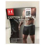 UNDER ARMOUR BOXER JOCK 3 PACK SZ SMALL