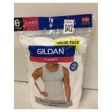 GILDAN A SHIRTS 6 PCS SZ MEDIUM