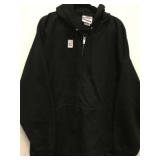 HANES ZIPPERED HOODY 2XL