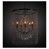 MAGARI FURNITURE CANDLE STYLE CHANDILIER WITH