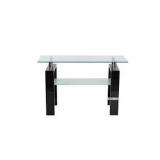 HORIZON GLASS CONSOLE TABLE UNASSEMBLED 2 BOXES