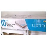 10" LUCID GEL MEMORY FOAM MATTRESS