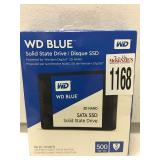 WD BLUE SSD 500 GB (IN SHOWCASE)