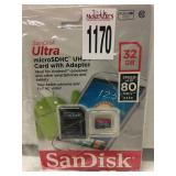 SANDISK ULTRA MICRO SDHC 32 GB (IN SHOWCASE)