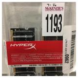 HYPERX 8GB DDR3L MEMOR KIT (IN SHOWCASE)