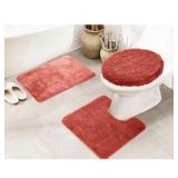 ROYALTY 3-PIECE BATH RUG SET