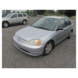 2001 HONDA CIVIC DX 255510 KMS 2001 HONDA CIVIC DX 255510 KMS