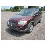 2007 PONTIAC MONTANA 164259 KMS 2007 PONTIAC MONTANA 164259 KMS