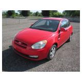 2007 HYUNDAI ACCENT 142269 KMS 2007 HYUNDAI ACCENT 142269 KMS