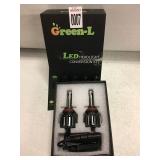 GREEN L LED LIGHT CONVERSION KIT H11