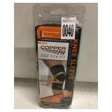 COPPER KNEE SLEEVE SZ LARGE